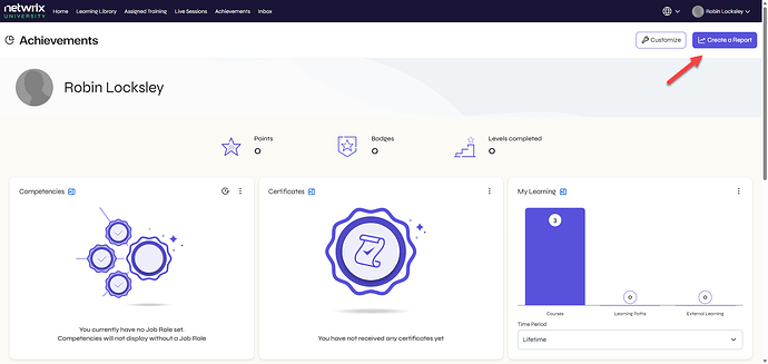 Learner Achievements