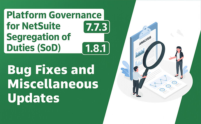 PG for NS 7.7.3 and SoD 1.8.1