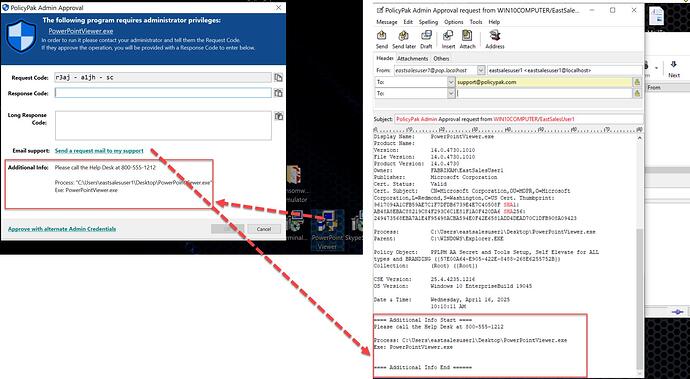 Admin Approval in Use