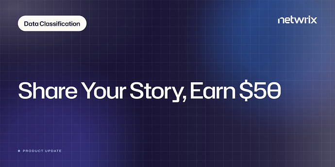 data-classification-update-share-your-story-earn