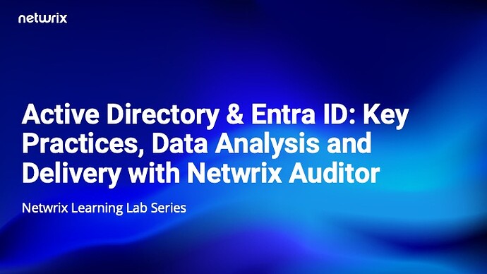 Learning Lab: Active Directory & Entra ID