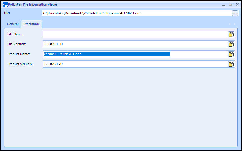 visual studio code - whitespace in product name.png